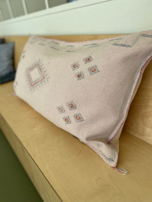 Desert Rose Large Cactus Silk Cushion Cover