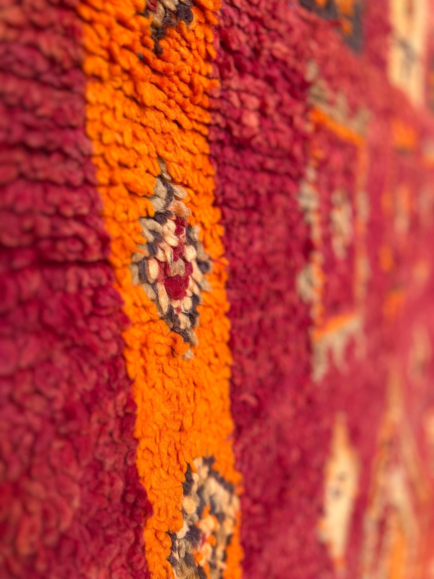 Beni Meguild Red Moroccan Rug