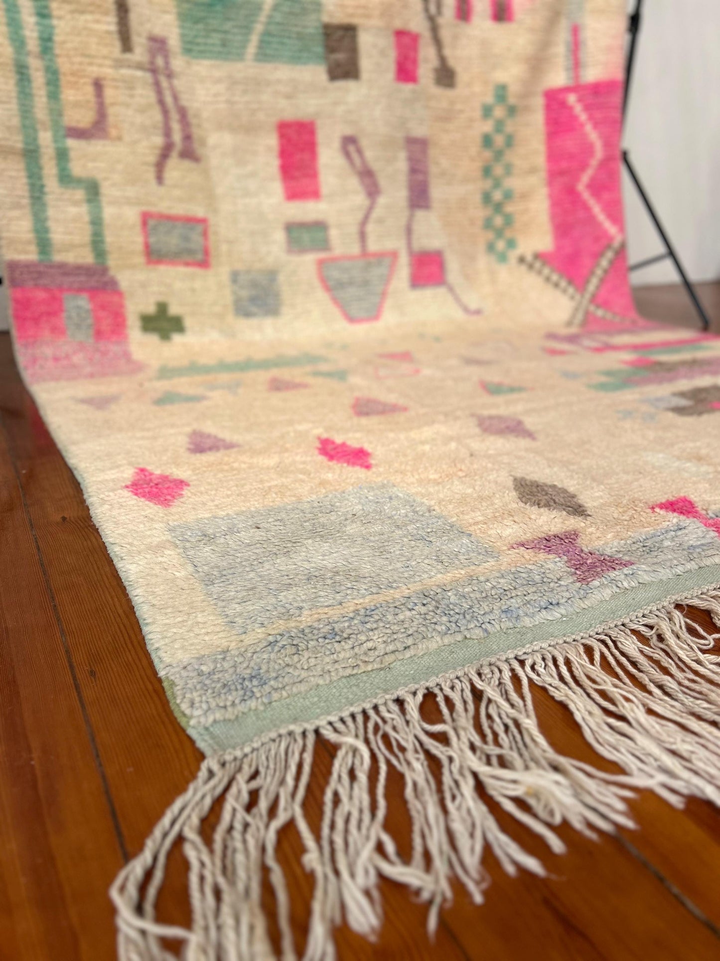 Abstract Boujad Berber Rug