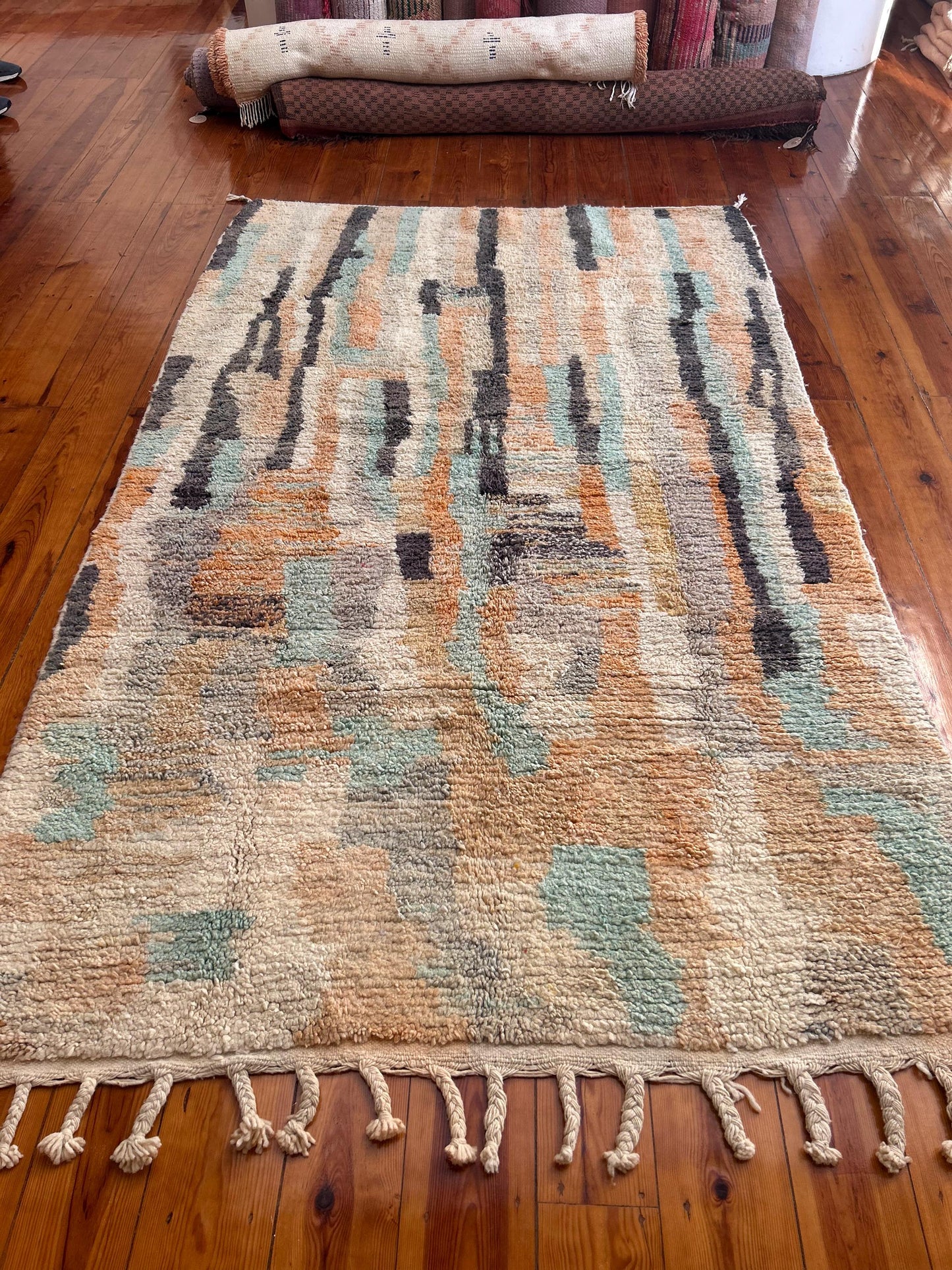 Boujad Abstract Moroccan Rug