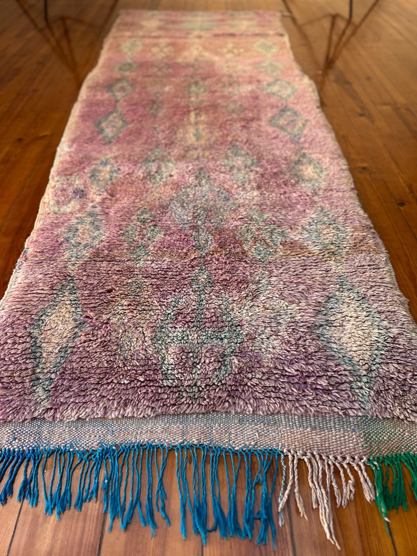 Vintage Liliac Boujad Runner