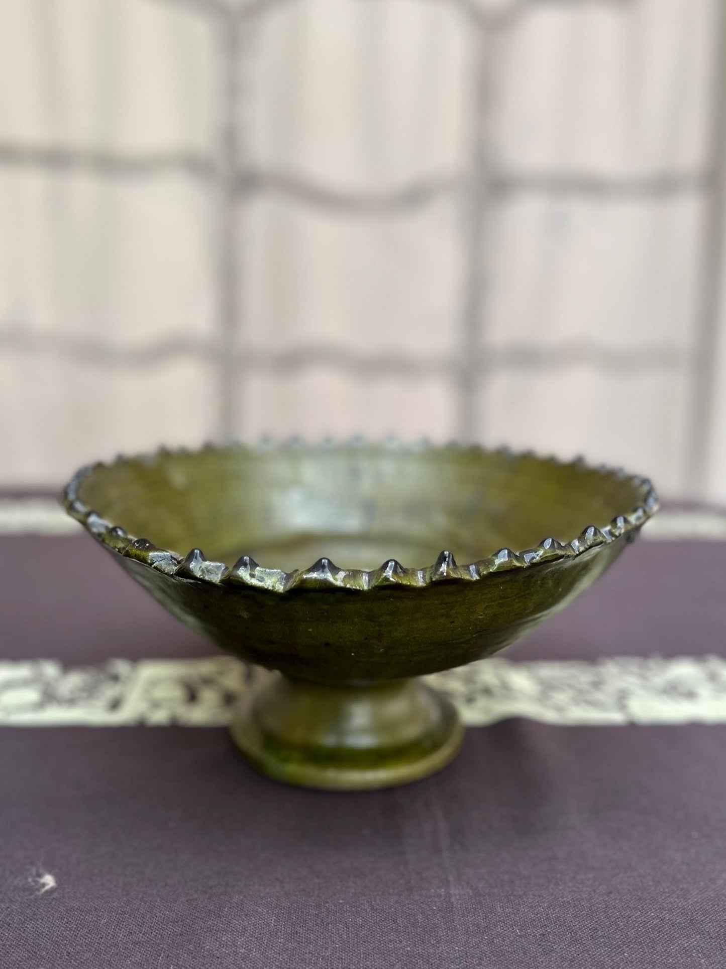 Tamegroute Green Ceramic Unquie Bowel