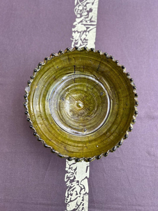 Tamegroute Green Ceramic Unquie Bowel