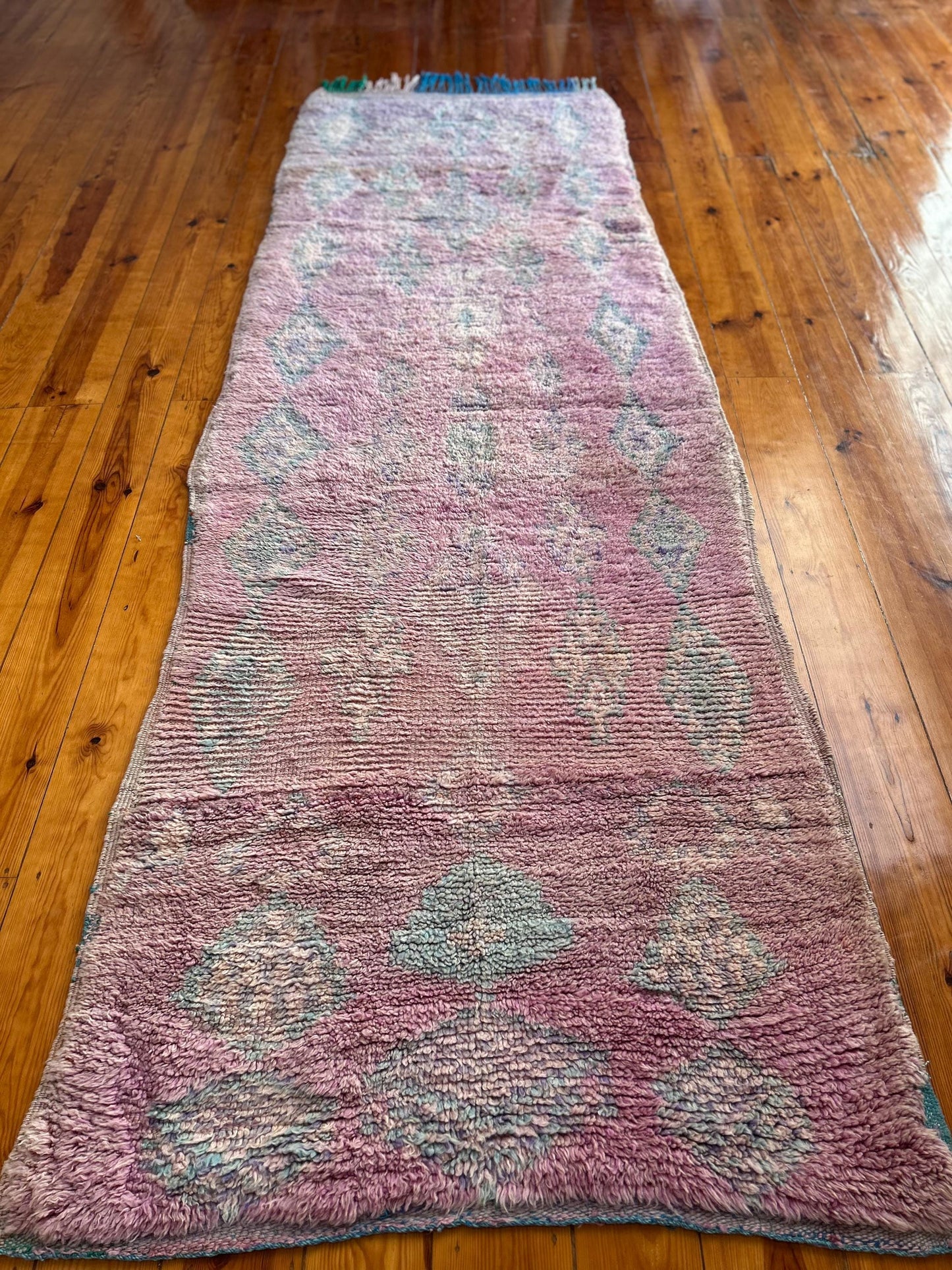 Vintage Liliac Boujad Runner