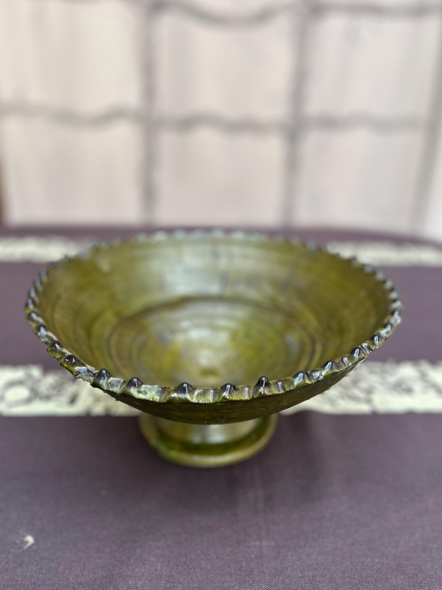 Tamegroute Green Ceramic Unquie Bowel