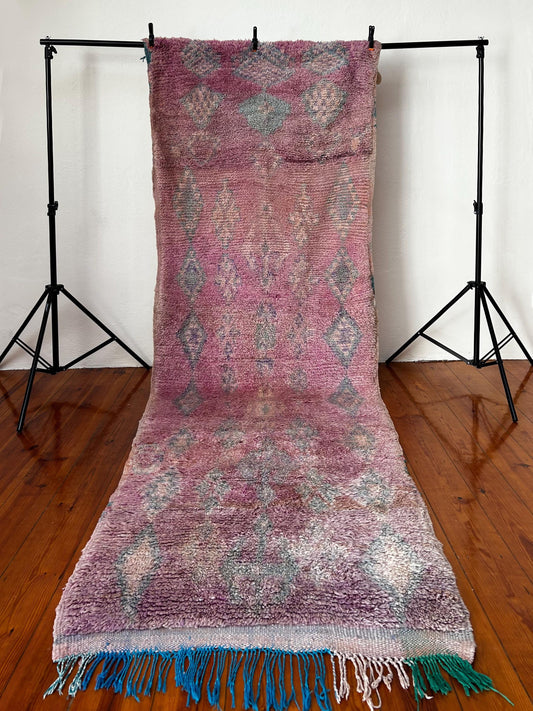 Vintage Liliac Boujad Runner