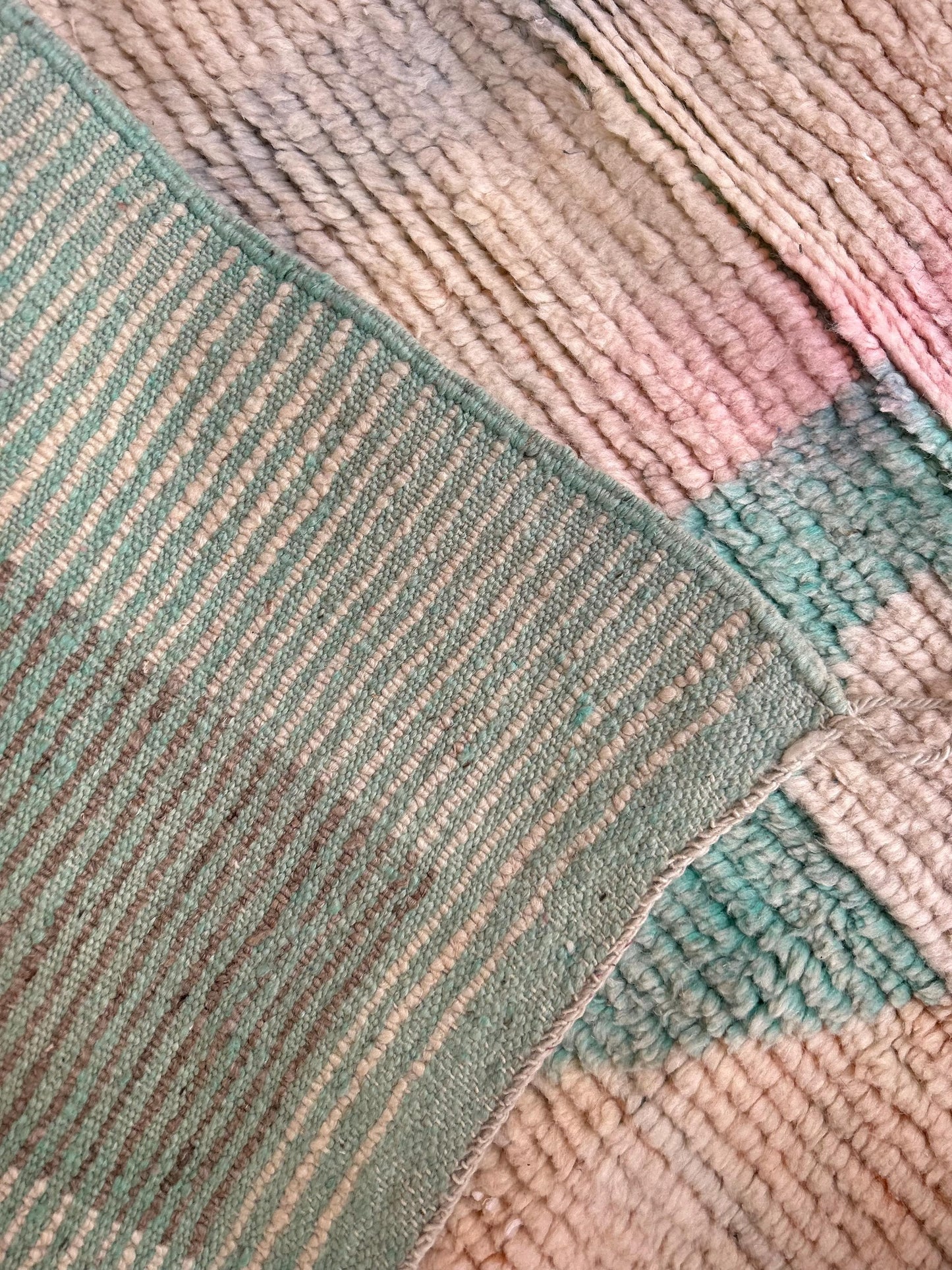 Abstract Boujad Berber Rug