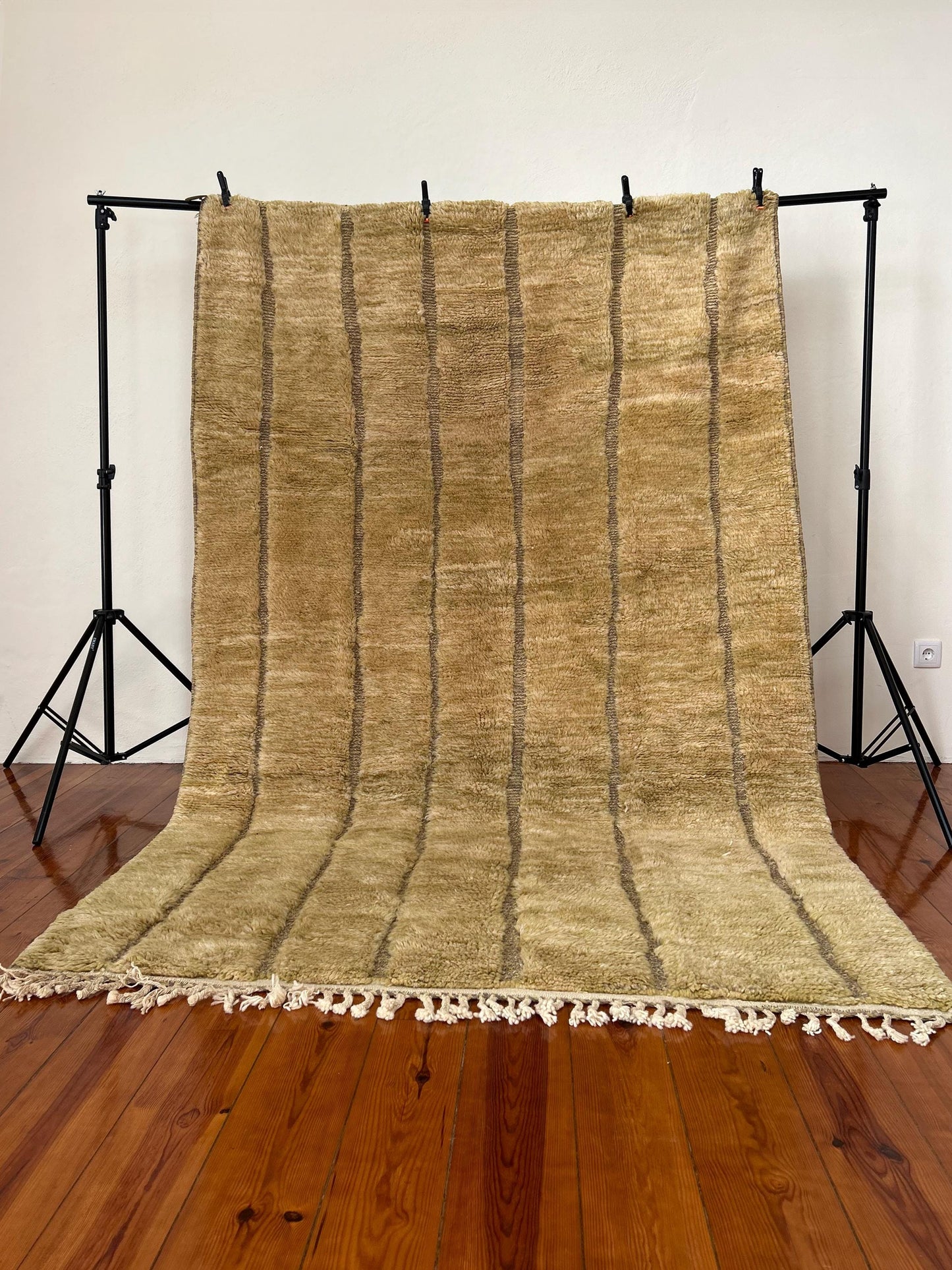 Green Beni Mrirt Moroccan Rug