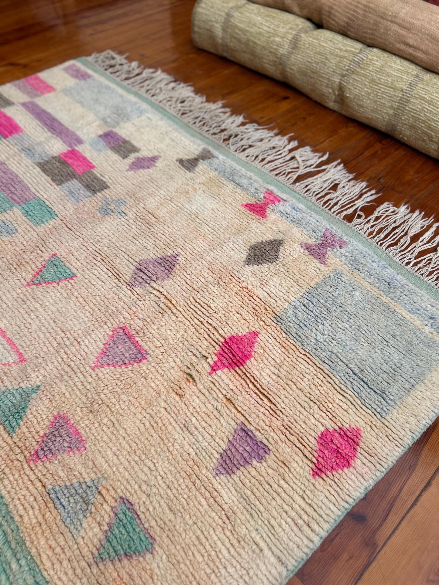 Abstract Boujad Berber Rug