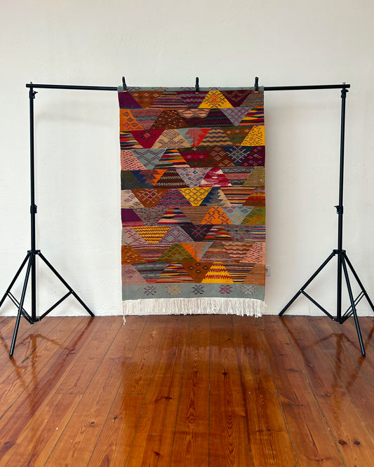 Taznakht Flat-Weave; 102 x 161 cm (Moroccan Berber Carpet)