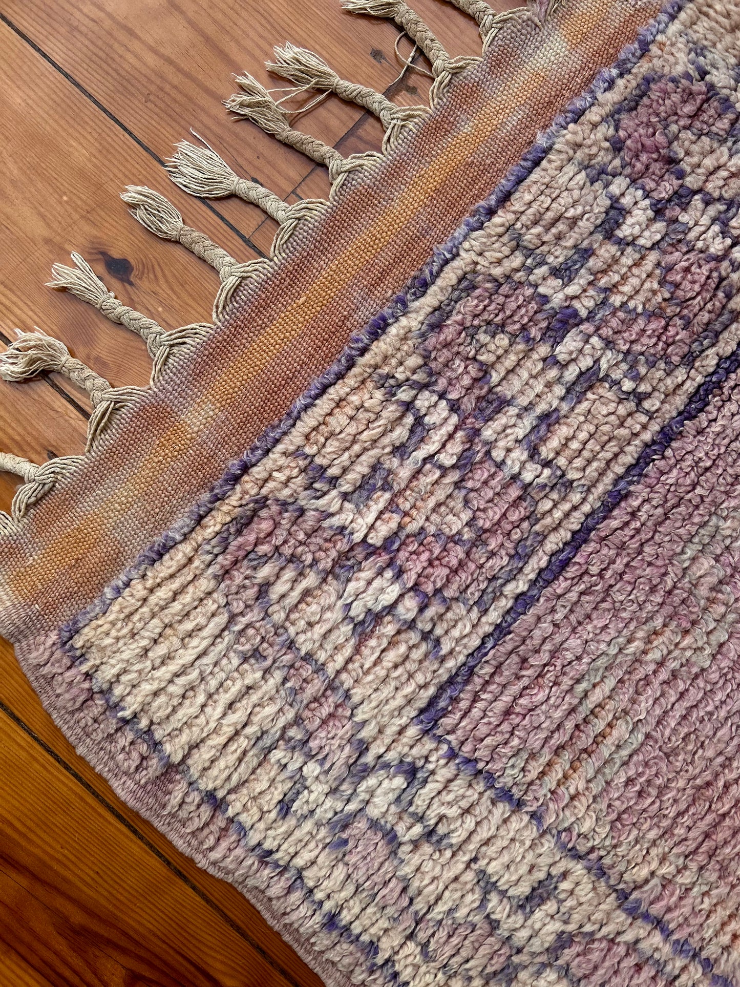 Lilac Vintage Beni Mguild Runner