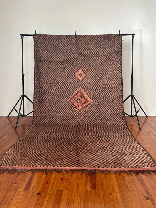 Vintage Moroccan Boujad Rug; 330 x 180