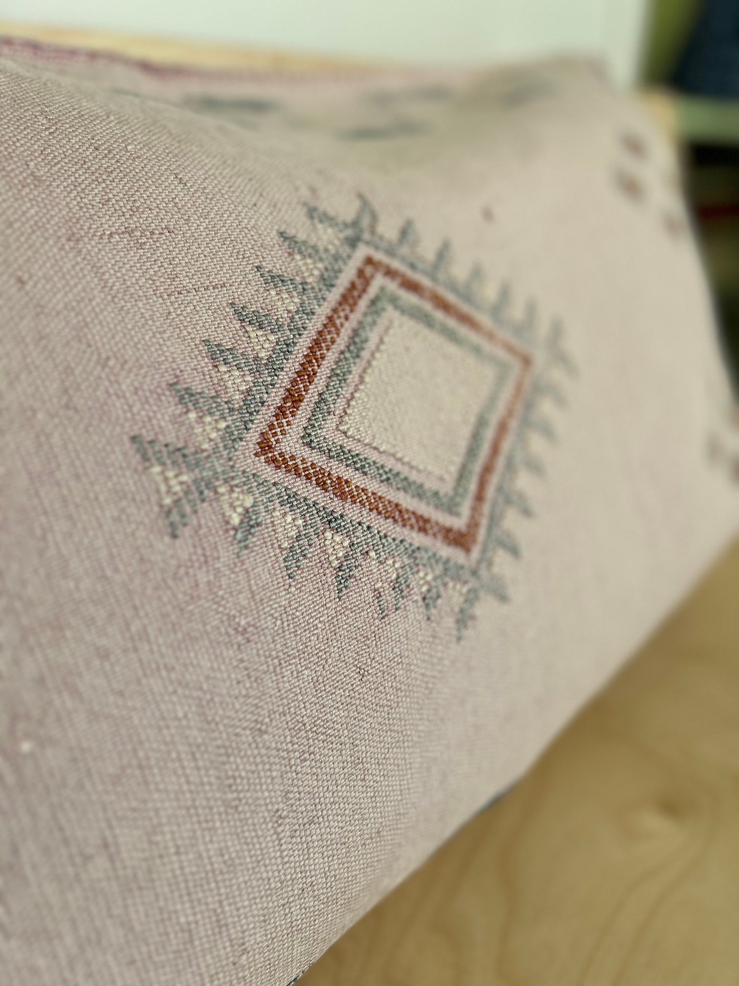 Desert Rose Large Cactus Silk Cushion Cover