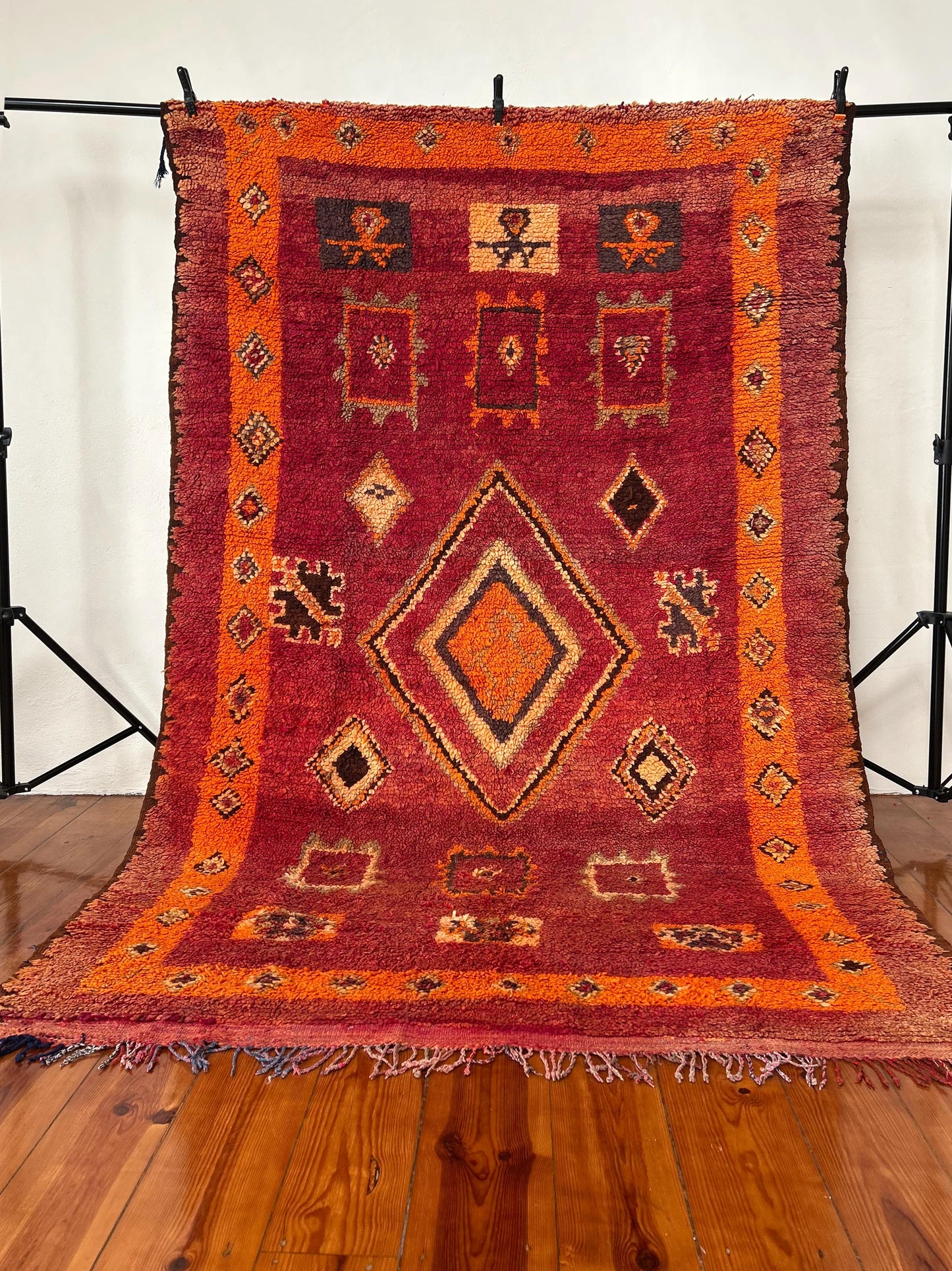 Beni Meguild Red Moroccan Rug