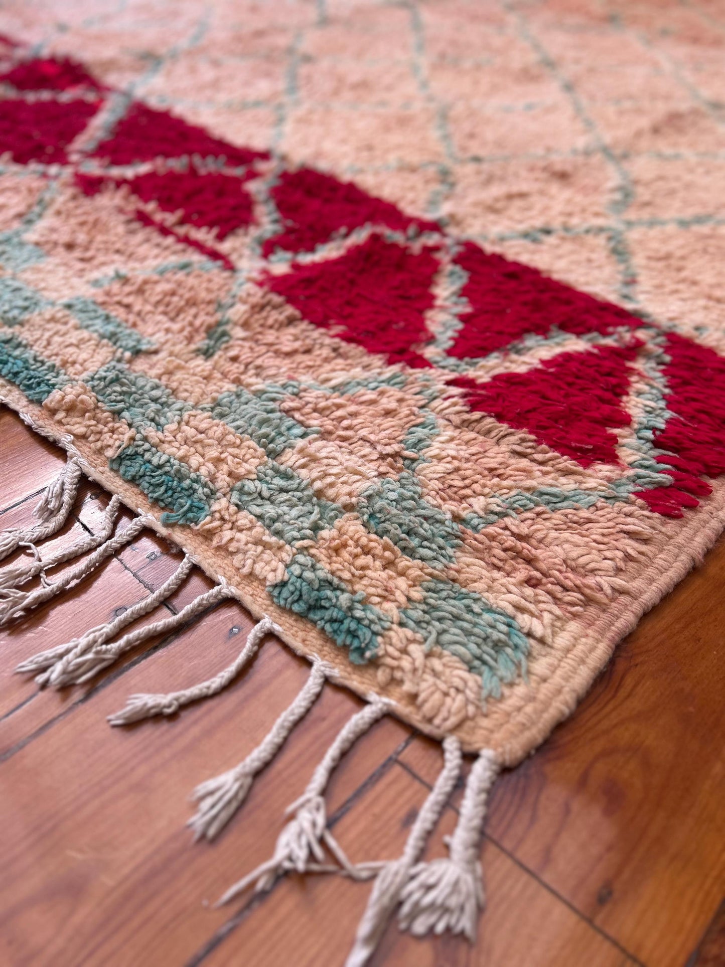 Vintage Boujad Moroccan Rug
